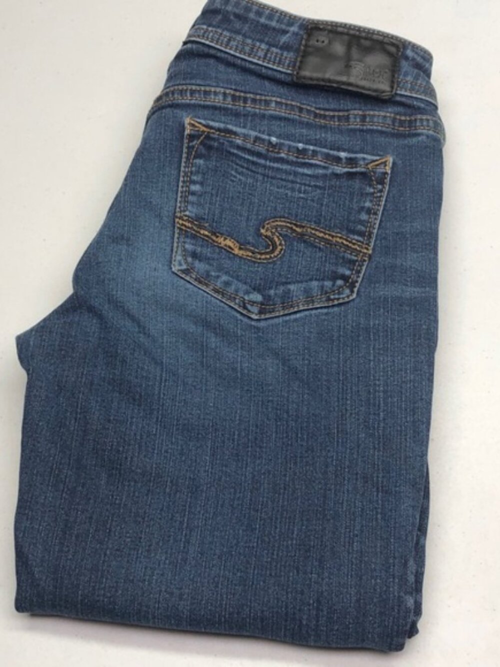 SILVER AIKO MID STRAIGHT JEANS 26x34 ⭐️